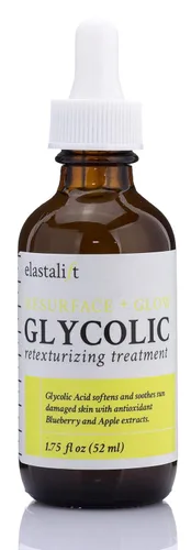 Vista 2 de Elastalift Suero facial de ácido glicólico rejuvenecedor, corrector de manchas oscuras antienvejecimiento, exfoliación facial que reduce los poros