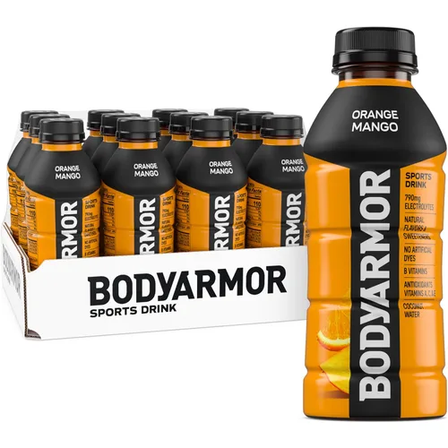 Vista 17 de BODYARMOR - Bebida deportiva, baya negra, sabores naturales con vitaminas, electrolitos ricos en potasio, perfecta para deportistas, 16 onzas