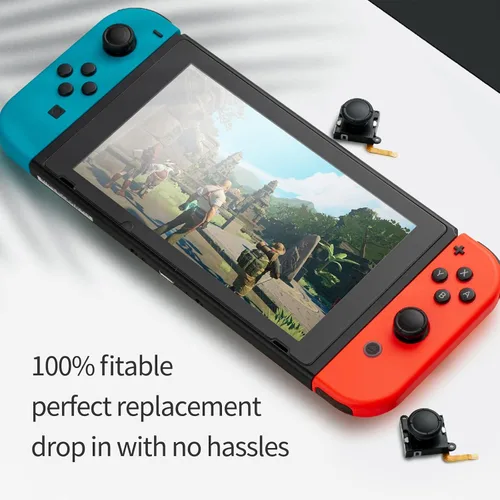 Vista 5 de GuliKit SwitchJoystick Replacement, No Drift,3D Joystick Thumb Stick for Switch Joycon Controller&Switch OLEDSwitch Lite,LeftRight Hall Effect