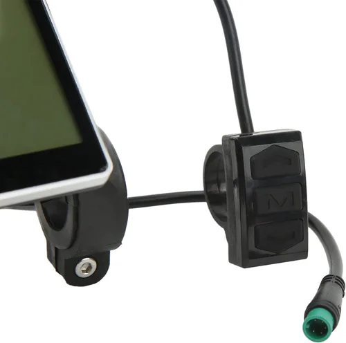 Vista 5 de Pantalla de panel LCD M5, pantalla LCD EBike, Medidor LCD de bicicleta eléctrica 5 pines 24V 36V 48V 60V Universal E Scooter M5 Pantalla de panel