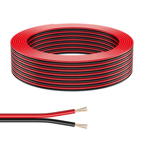 Vista 8 de BTF-LIGHTING - Cable de extensión de 18 AWG de 2 pines de 32.8 pies, componente reconocido por UL 2 Conductor Low Voltage Electrical Wire, For
