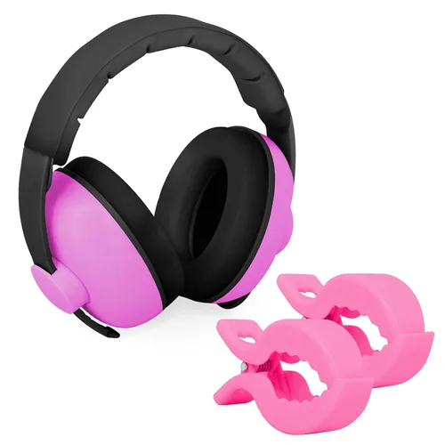 Vista 56 de Auriculares de bebé para protección contra el ruido, color blanco