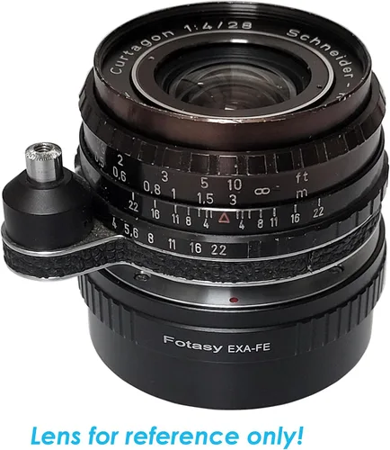 Vista 99 de Fotasy lente ANAF Sony Minolta MA AF para cámara Sony NEX E-Mount, color negro