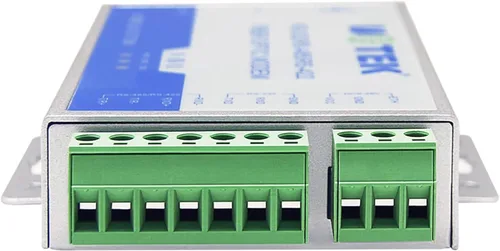 Vista 2 de UTEK UT-277SM-SC RS-232/422/485 a convertidores de medios de fibra óptica
