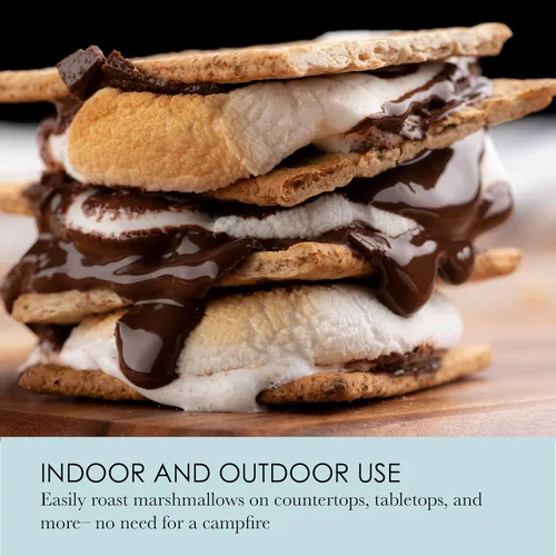 Vista 7 de Chicago Metallic Smores Maker, Blanco Pequeño