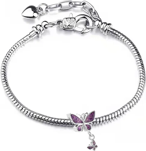 Vista 5 de Chili Jewelry Cuentas brillantes de mariposa compatibles con pulseras Pandora