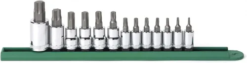Vista 7 de GEARWRENCH Juego de dados Torx largos de 10 piezas de 1/4" y 3/8" - 80588