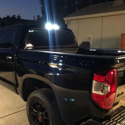 Vista 8 de Yoper - Kit de luces LED para mapa interior para Toyota Tundra 2014-2021 Espejo de tocador, placa de matrícula, blanco brillante de 6000 K