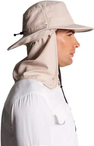 Vista 5 de Sombrero flotante para navegación con cuello Protección solar UPF 50+ Convertible