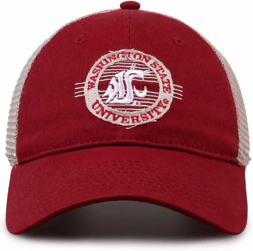 Vista 43 de The Game NCAA Snapback - Parche de malla - Comodidad clásica - Tamaño ajustable - Deja que todos sepan a qué equipo apoyas School seal patch with