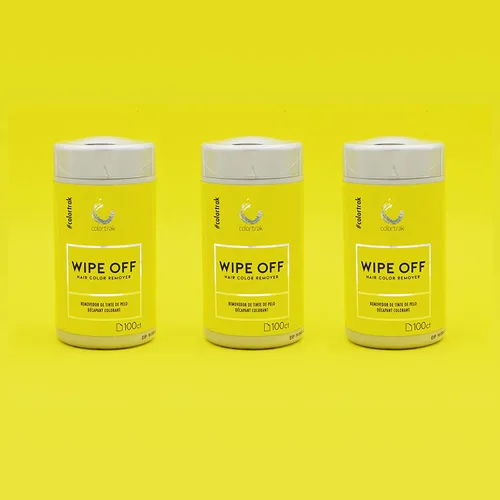 Vista 5 de Colortrak Toallitas suaves para eliminar el color del cabello, toallitas húmedas y no irritantes, formuladas con aloe, eliminan fácilmente