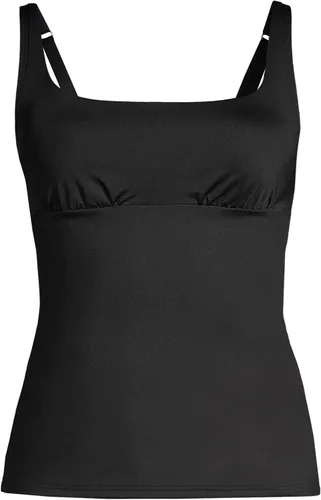 Vista 3 de Lands' End Womens Chlorine Resistant Square Neck Tankini