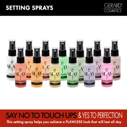 Vista 7 de Gerard Cosmetics Espray fijador Slay All Day, tamaño para viajes