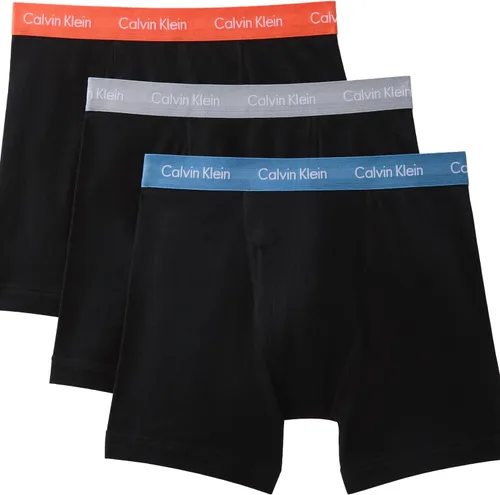 Vista 17 de Calvin Klein Calzoncillos tipo bóxer elásticos de algodón para hombre (3 unidades)