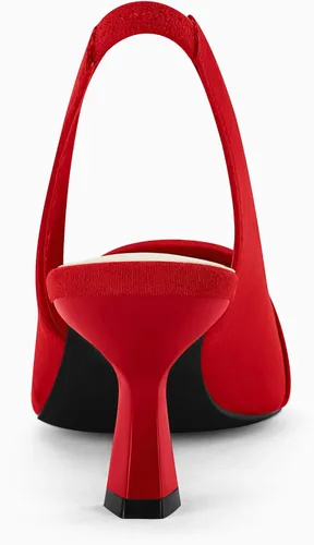 Vista 6 de Zapatos de vestir con tacón bajo y puntera cerrada para mujer, zapatos de vestir sexy y elegantes para boda y oficina