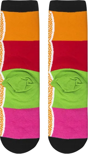 Vista 6 de Odd Sox, Calcetines divertidos para hombres y mujeres, los mejores fideos de ramen, estampados gráficos surtidos