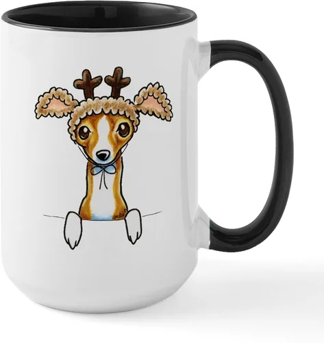 Vista 22 de CafePress Deer Season Closed Large Mug 15 oz (444 ml) Ceramic Coffee Mug