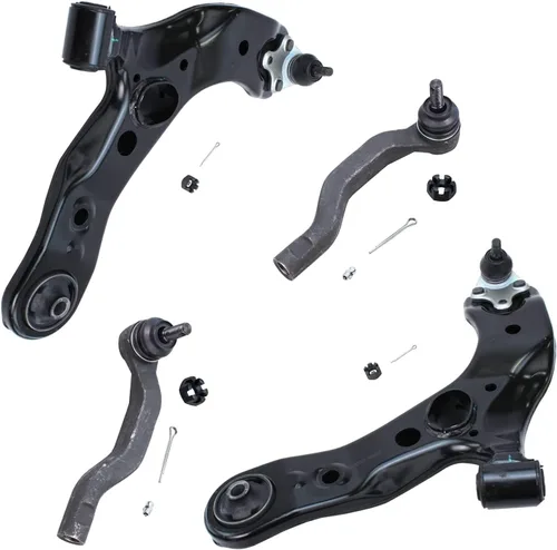Vista 132 de Detroit Axle - Kit de brazos de control de extremo delantero para Acura 2004-2008 TSX 2003-2007 Honda Accord, 2 brazos de control inferiores, 2