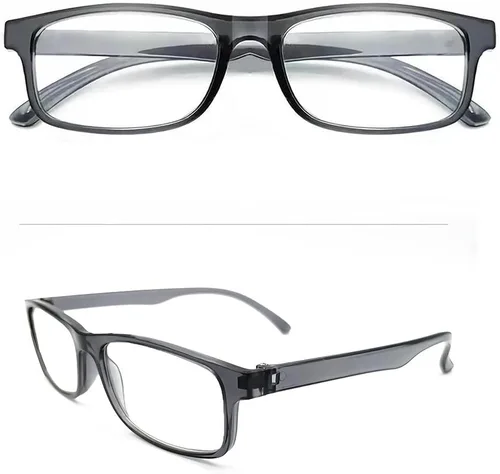 Vista 2 de Paquete de 3 lentes de lectura con bloqueo de luz azul, lentes de lectura para mujeres y hombres, filtro antirayos ultravioleta/reflejo, anteojos