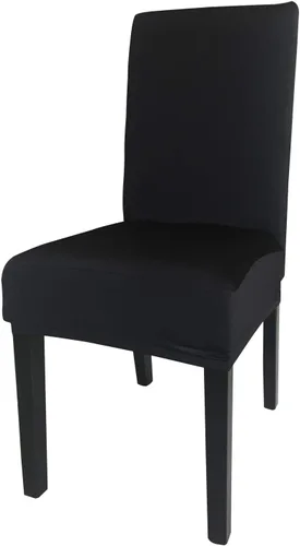 Vista 4 de Paquete de 4 fundas protectoras para sillas de comedor, tela elástica de elastano, lavables a máquina, fundas de asiento extraíbles para el hogar