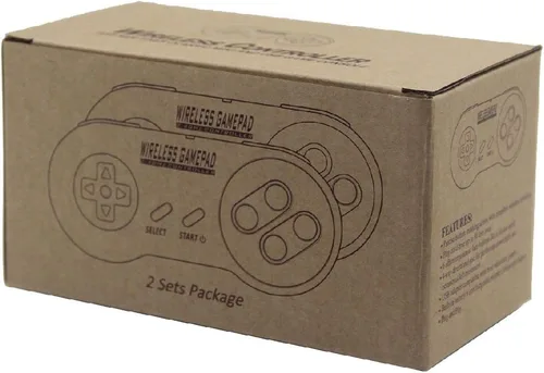 Vista 5 de IPREMIUM - Controlador inalámbrico para SNES Classic Edition MiniNES Classic Edition Gamepad con receptor inalámbrico USB compatible con interruptor