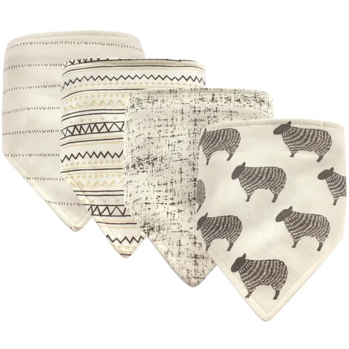 Vista 23 de Hudson Baby Baberos unisex de algodón para bebé, avión, talla única (paquete de 2)