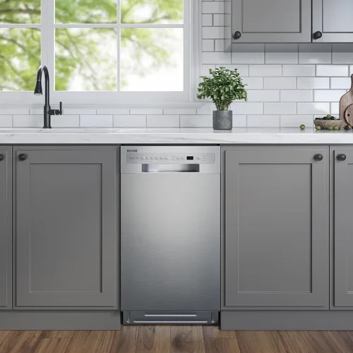 Vista 8 de EdgeStar BIDW1802WH Lavavajillas empotradas de 18 pulgadas de ancho con 8 posiciones Blanco