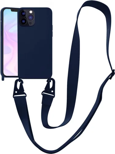 Vista 24 de Funda compatible con iPhone 8 Plus, iPhone 7 Plus/6 Plus/6S Plus con cordón, funda cruzada para iPhone con correa ajustable de silicona para iPhone