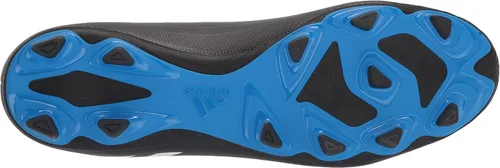 Vista 4 de adidas Unisex Edge.4 Flexible Ground Soccer Shoe, Core Negro-blanco-rojo vivo