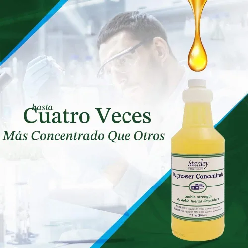 Vista 3 de Stanley Concentrado desengrasante con botella de spray, limpiador resistente para grasa, suciedad, cocina y superficies del hogar, fórmula multiusos