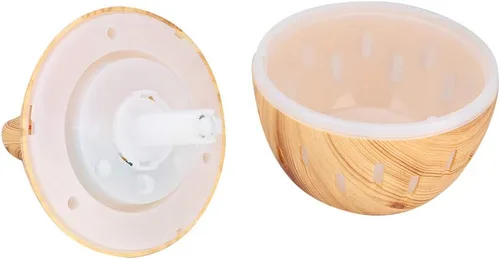 Vista 6 de USB Mini humidificador de aire 10.1 fl oz aroma difusor de aceite esencial con 7 luces LED cambiantes dormitorio