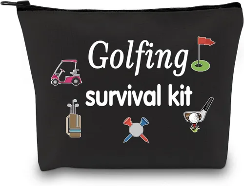 Vista 11 de Kit de supervivencia de golf, bolsa de maquillaje, regalo de golf, accesorios de golf, regalo para mamá, golfista, humor
