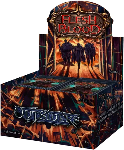 Vista 2 de Legend Story Studios Carne y sangre TCG: Outsiders Booster Pack (24 paquetes)