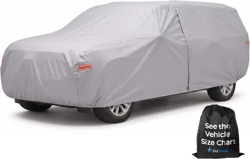 Vista 23 de EzyShade - Funda de 10 capas para auto, sedán y hatchback, impermeable, para todo tipo de clima y exterior, consulta la tabla de tamaños para un