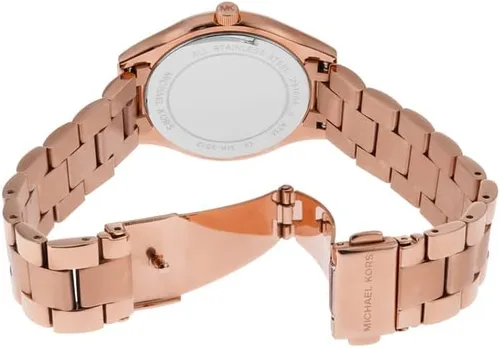 Vista 5 de Michael Kors Slim Runway - Reloj de pulsera de acero inoxidable para mujer