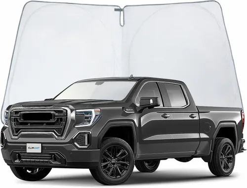 Vista 18 de CLIM ART Parasol para parabrisas para Chevrolet (Chevy) Trailblazer 2021-2026 – Parasol plegable a medida, protector solar del vehículo, cubierta
