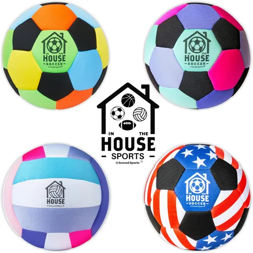 Vista 6 de in The House - Pelota de voleibol suave para interiores para niños y niñas (a partir de 3 años), sensación realista, pelota de entrenamiento