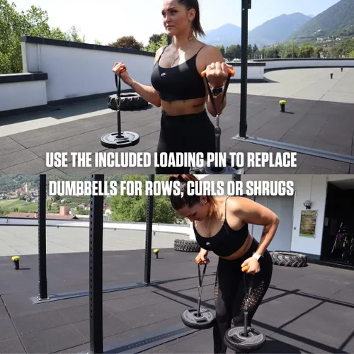 Vista 6 de Polea de cable - Máquina LAT y sustituto de cable para entrenamientos de cuerpo completo con pesas