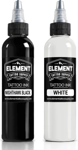 Vista 74 de Element Tattoo Supply - Tinta negra para tatuaje, 8 onzas, tinta negra Negro