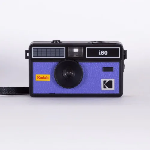 Vista 4 de Kodak i60 - Cámara de película reutilizable de 1.378 in, estilo retro, sin enfoque, flash integrado, prensa y flash emergente (Very Peri)