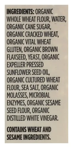 Vista 3 de 365 By Whole Foods Market Pan de trigo integral orgánico, 20 onzas
