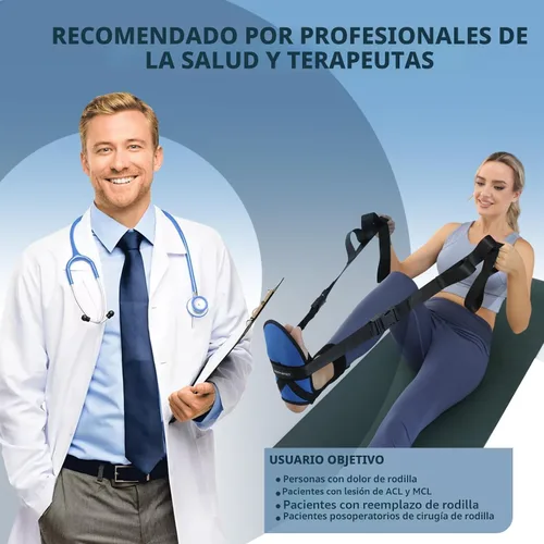 Vista 8 de Ayudas para la recuperación de reemplazo de rodilla, equipo de recuperación de cirugía de rodilla con máquina de hielo, equipo de terapia física
