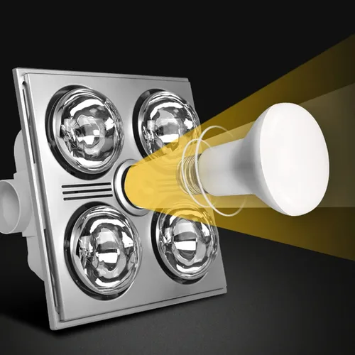 Vista 4 de Bombillas LED R50 de 5 W (bombilla incandescente de 45 W) 3000 K R50 bombillas LED de cuello largo reflector base E14 ángulo de haz de 120 grados