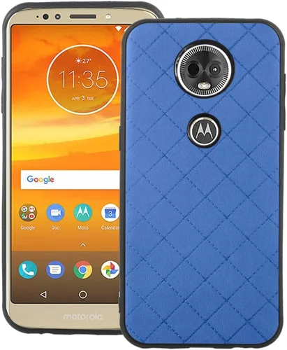 Vista 8 de Funda de teléfono para Motorola Moto E5 Plus Slim Soft Rubber Case Mujeres Hombres Negro