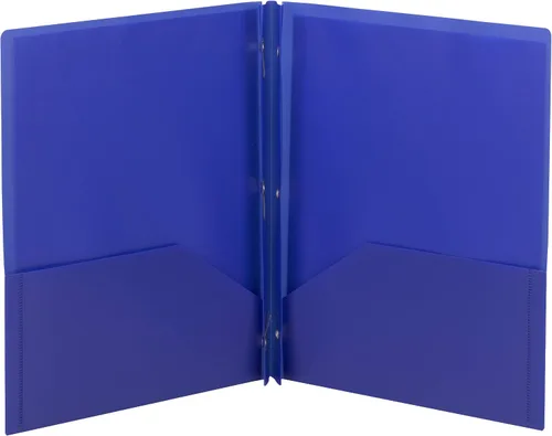 Vista 4 de Smead Carpeta de polietileno con dos bolsillos, cierre estilo gancho, tamaño carta, negro, 25 por caja (87725)