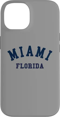 Vista 4 de Miami Florida USA State FL Varsity Style - Carcasa deportiva para iPhone 16