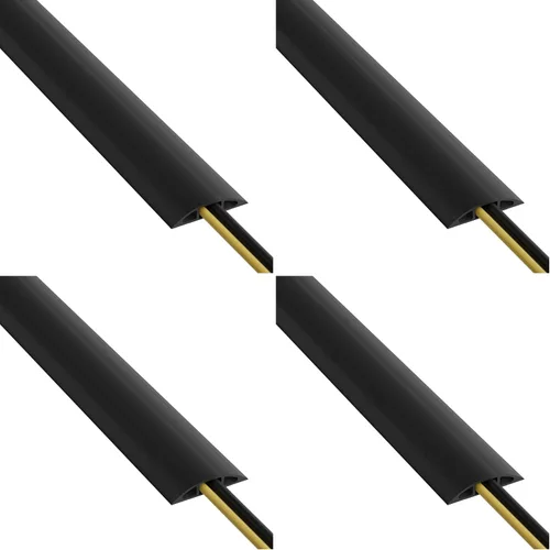 Vista 13 de D-Line – Funda para cable de piso de 6 pies, protector de cable, oculta cables de extensión, protege cables, evita riesgos de caídas, ocultador