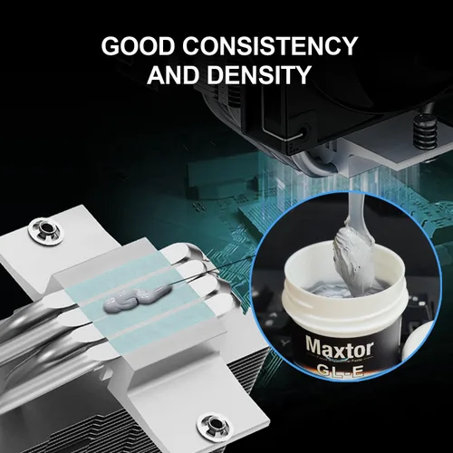 Vista 3 de Maxtor GLE - Pasta térmica de 1.76 oz, pasta disipadora de calor, compuesto de CPU, grasa conductora de calor para procesador de CPU, enfriador