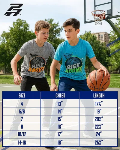 Vista 7 de Pro Athlete Camisas atléticas para niños, paquete de 4 camisetas de ajuste seco ligeras de rendimiento para niños Dri Fit (tallas 5-16)