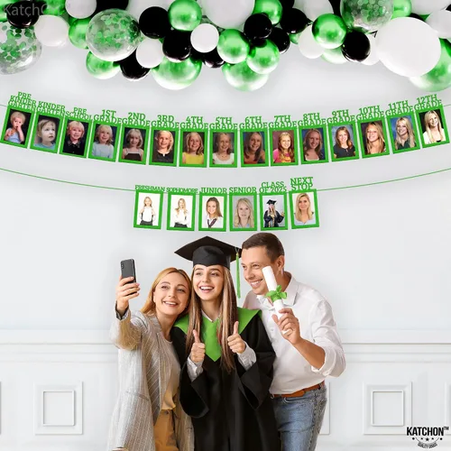 Vista 6 de KatchOn, Cartel fotográfico de graduación K-12 de 5 x 7 pulgadas, tarjetas fotográficas de 12+6 Cartel de graduación 2025 personalizado